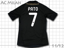 AC Milan 2011-2012 3rd #7 PATO adidas　ACミラン　サード　アレシャンドロ・パト　アディダス v13433