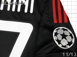 AC Milan 2011-2012 3rd #77 ANTONINI Champions League adidas@AC~@T[h@Agj[j@`sIY[O@AfB_X v13433