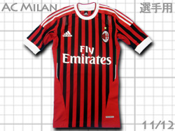 AC Milan 2011-2012 Home authentic adidas  AC~@z[@I[ZeBbN@AfB_X@V13525