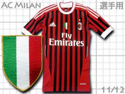 AC Milan 2011-2012 Home authentic adidas  AC~@z[@I[ZeBbN@AfB_X@V13525