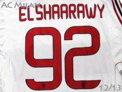 AC Milan Away #92 EL SHAARAWY 12/13 Adidas　ACミラン　アウェイ　エルシャーラウィ　アディダス　X23688