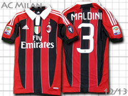 AC Milan home 11/12 #3 MALDINIAdidas　ACミラン　最終3節着用　ホーム　マルディーニ　アディダス　W37548