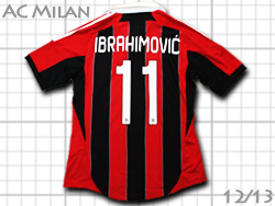 AC Milan home #11 IBRAHIMOVIC' 11/12 Adidas@AC~@ŏI3ߒp@z[@Y^ECuqrb`@AC~ŏIf@AfB_X@X23680