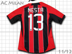 AC Milan home #13 NESTA 11/12 Adidas@AC~@ŏI3ߒp@z[@lX^@AC~ŏIf@AfB_X@X23680