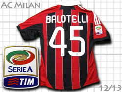 AC Milan home #45 BALOTELLI 12/13 Adidas@AC~@z[@}IEoeb@AfB_X@X23680