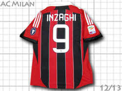 AC Milan home #9 INZAGHI 11/12 Adidas@AC~@ŏI3ߒp@z[@tBb|ECU[M@ŏIf@AfB_X@X23680