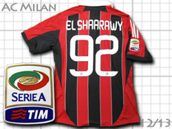 AC Milan home #92 EL SHAARAWY 12/13 Adidas@AC~@z[@GV[EB@AfB_X@X23680