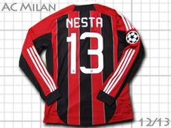 AC Milan home #13 NESTA 11/12 Adidas@AC~@ŏI3ߒp@z[@lX^@AC~ŏIf@AfB_X@X23680