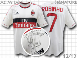 AC Milan Away #7 ROBINHO 12/13 Adidas　ACミラン　アウェイ　ロビーニョ　アディダス　X23688