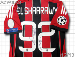 AC Milan home #92 EL SHAARAWY 12/13 Adidas@AC~@z[@GV[EB@AfB_X@X23680