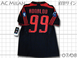 AC Milan 2007-2008 #99　RONALDO　ミラン　ロナウド　autograph 直筆サイン