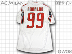 Ronaldo AC Milan 2007-2008 Autograph@iEh@MTC