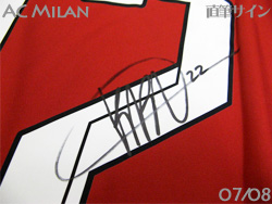 KAKA AC Milan 2007-2008 Autograph@JJ@MTC