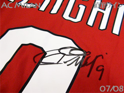 INZAGHI AC Milan 2007-2008 Autograph@CU[M@MTC