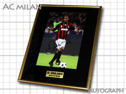 Ronaldinho AC Milan Autograph@AC~@iEW[j@MTC