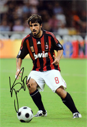 GATTUSO AC Milan #8 Autograph@KbgD[]@MTC@I[gOt@AC~