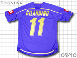 Fiorentina 2009-2010 Home@#11 GILARDINO  tBIeB[i@z[@WfB[m
