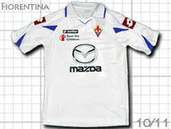 Fiorentina 2010-2011 Away MAZDA フィオレンティーナ　マツダ　アウェイ
