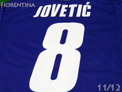 Fiorentina 2011/2012 Home #8 JOVETIC' Lotto フィオレンティーナ ホーム ステヴァン・ヨヴェティッチ ロット社製