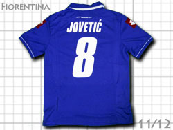 Fiorentina 2011/2012 Home #8 JOVETIC' Lotto フィオレンティーナ ホーム ステヴァン・ヨヴェティッチ ロット社製
