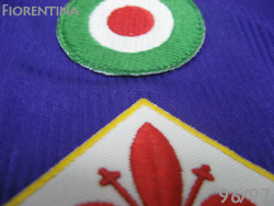 Fiorentina 1996-1997 Home Player Issued Idl@tBIeB[i