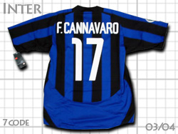 2003-2004 Inter CANNAVARO