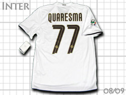 Inter 2008-2009 Away #77 QUARESMA@Ce@AEFC@NAX}