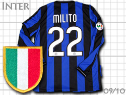 Inter 2009/2010 Home #22 MILITO@Ce@z[@3@fBGSE~[g