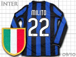 Inter 2009/2010 Home #22 MILITO@Ce@z[@3@fBGSE~[g