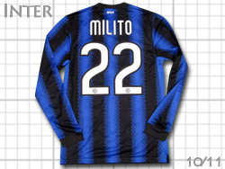 Inter Milan 2010-2011 Home #22 Diego Milito@Ce@z[@fBGSE~[g