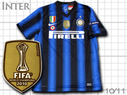 Inter Milan 2010-2011 Home Authentic@#55@NAGATOMO@Ce@z[@FCs@I[ZeBbN@