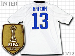 Inter 2011/2012 away #13 MAICON Nike　インテル　アウェイ　マイコン　ナイキ