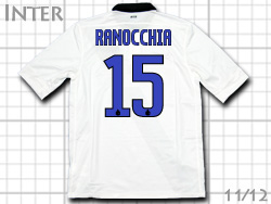 Inter 2011/2012 away #15 RANOCCHIA Nike　インテル　アウェイ　ラノッキア　ナイキ