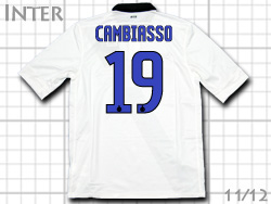 Inter 2011/2012 away #19 CAMBIASSO Nike　インテル　アウェイ　カンビアッソ　ナイキ