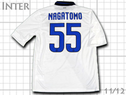 Inter 2011/2012 away #55 NAGATOMO Nike　インテル　アウェイ　長友　ナイキ