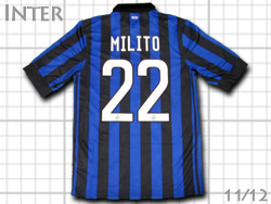 Inter 2011/2012 Home #22 MILITO Nike　インテル　ホーム　ディエゴ・ミリート　ナイキ　419985