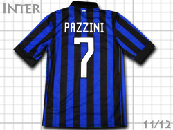 Inter 2011/2012 Home #7 PAZZINI Nike　インテル　ホーム　パッツィーニ　ナイキ　419985