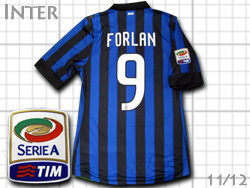 Inter 2011/2012 Home #9 FORLAN Nike　インテル　ホーム　ディエゴ・フォルラン　ナイキ　419985