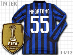 Inter 2011/2012 Home #55 NAGATOMO Nike　インテル　ホーム　長友　ナイキ　436459
