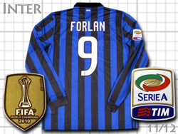 Inter 2011/2012 Home #9 FORLAN Nike　インテル　ホーム　ディエゴ・フォルラン　ナイキ　436459