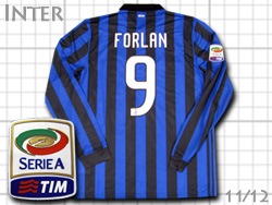 Inter 2011/2012 Home #9 FORLAN Nike　インテル　ホーム　ディエゴ・フォルラン　ナイキ　436459