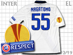 Inter milano 3rd #55 NAGATOMO 12/13 UEFA EUROPA LEAGUE NIKE@CeE~m@F@T[h@UEFA[bp[O@iCL