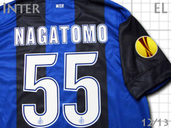 Inter milano home #55 NAGATOMO 12/13 UEFA EUROPE LEAGUE NIKE@CeE~m@F@z[@UEFA[bp[O@iCL@479315