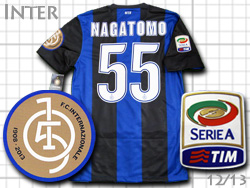 Inter milano home@#55 NAGATOMO 12/13 105years F@NIKE@CeE~m@z[@105NLO@iCL@479315