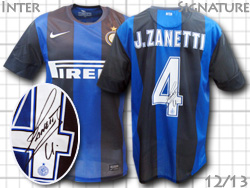 12/13@Ce@MTC胂f@TlbeB@Inter milano Autograph J.ZANETTI