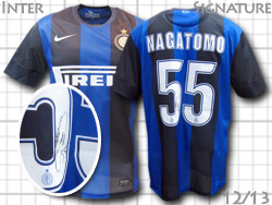 12/13@Ce@MTC胂f@F@Inter milano Autograph NAGATOMO