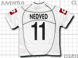 Juventus 2002-2003 Away UEFA CL #11 NEDVED@xgX@AEFC@`sIY[Op@lhFh