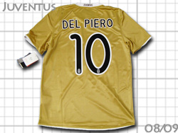 Juventus 2008-2009 Away　ユベントス　#10　DEL PIERO　デルピエロ