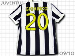 Juventus 2009-2010 Home #20 GIOVINCO@xgX@z[@WrR