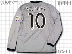 Juventus 2010-2011 3rd Players' Issued #10 DEL PIERO@xgX@T[h@Ip@fsG